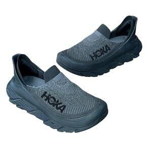 Hoka One One Restore TC Sneakers M8/W9 Slip On Walking Recovery Comfort Shoes